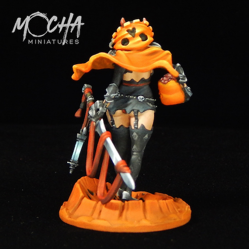 Halloween Pinup · October 2018 — Mocha Minis